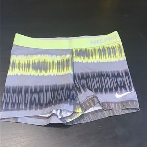 Nike pro spandex shorts